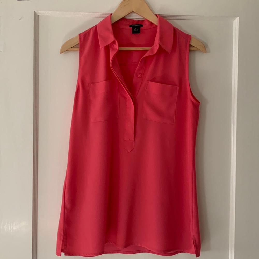 Ann Taylor sleeveless blouse.